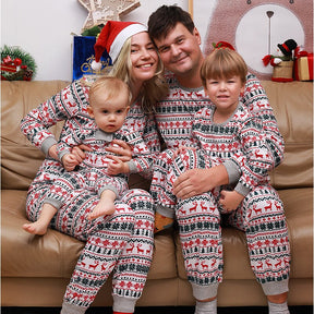 Christmas Pajamas Family Matching 2022 New Year Father Mother Kids Baby Look Clothes Set Dad Mom And Daughter Son Pyjamas Outfit
