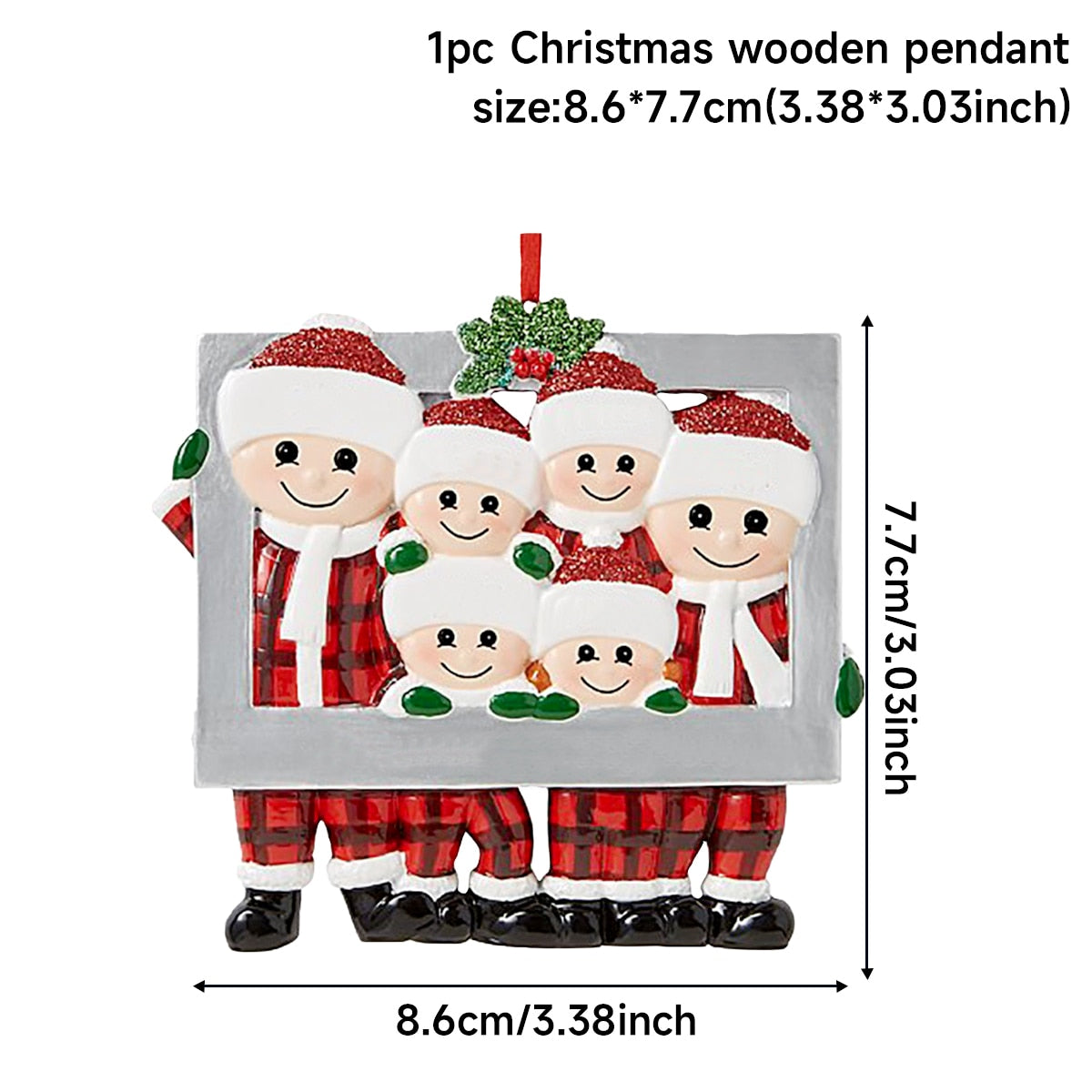 Christmas Pendant DIY Personal Family Christmas Decorations For Home 2022 Navidad Christmas Tree Hanging Ornament New Year 2023