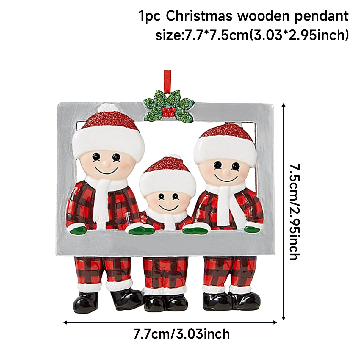 Christmas Pendant DIY Personal Family Christmas Decorations For Home 2022 Navidad Christmas Tree Hanging Ornament New Year 2023