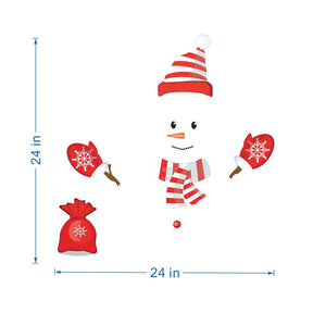 Christmas Snowman Magnetic Fridge Stickers Merry Christmas Decorations for Home 2022 Christmas Gift New Year Noel 2023 Navidad