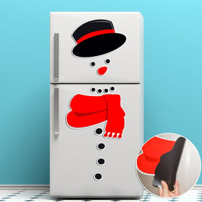 Christmas Snowman Magnetic Fridge Stickers Merry Christmas Decorations for Home 2022 Christmas Gift New Year Noel 2023 Navidad