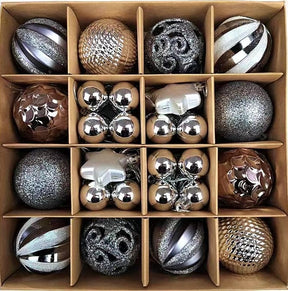 Christmas Tree Balls 42pcs 6cm Big Christmas Ball  Multicolor Ball Decorations Christmas Tree Ornaments Set for Home Party