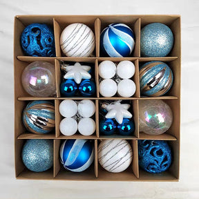 Christmas Tree Balls 42pcs 6cm Big Christmas Ball  Multicolor Ball Decorations Christmas Tree Ornaments Set for Home Party