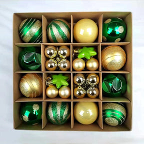 Christmas Tree Balls 42pcs 6cm Big Christmas Ball  Multicolor Ball Decorations Christmas Tree Ornaments Set for Home Party