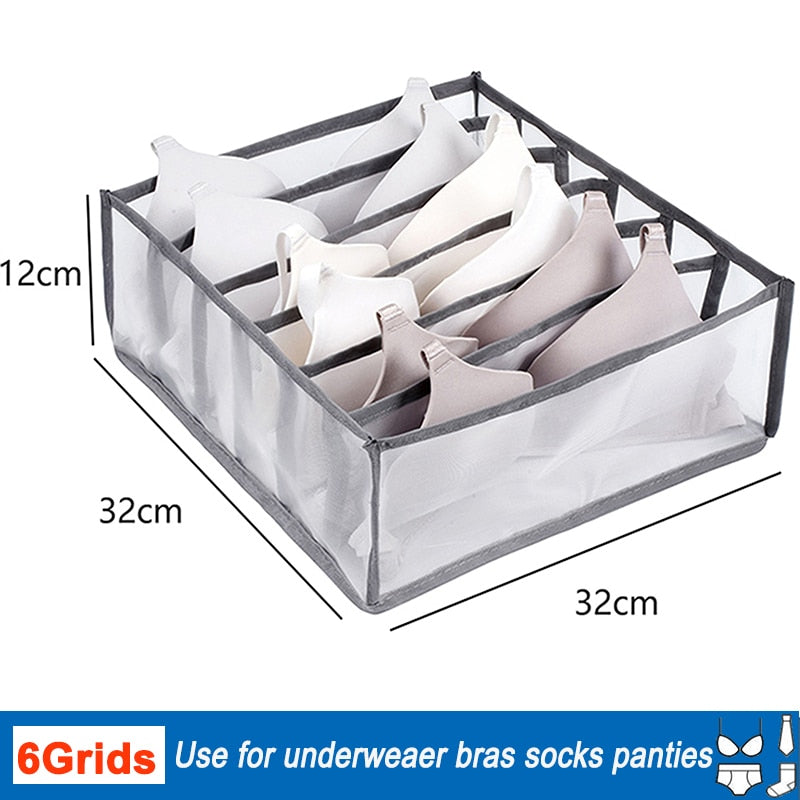 Closet Organizer Underwear Organizer For Wardrobe Clothes Organizers Cabinets Drawer Organizers Bra Socks Storage Organizer Box