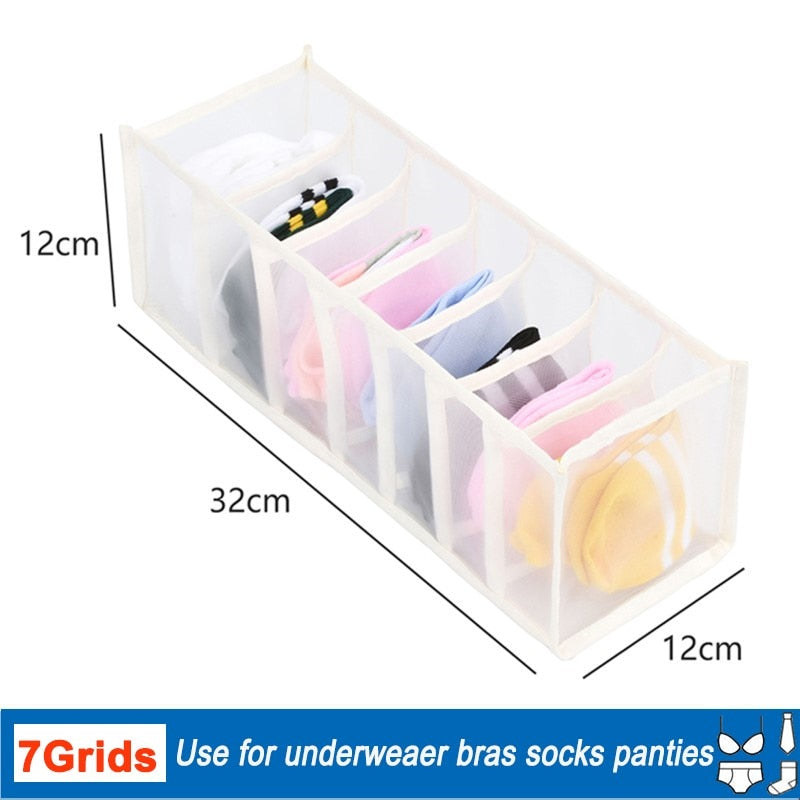 Closet Organizer Underwear Organizer For Wardrobe Clothes Organizers Cabinets Drawer Organizers Bra Socks Storage Organizer Box