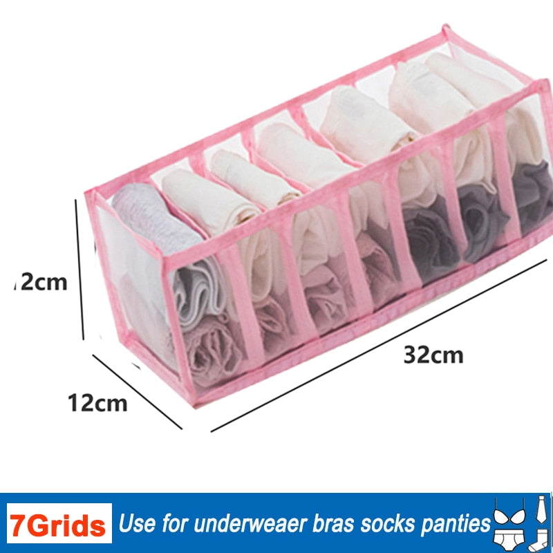 Closet Organizer Underwear Organizer For Wardrobe Clothes Organizers Cabinets Drawer Organizers Bra Socks Storage Organizer Box