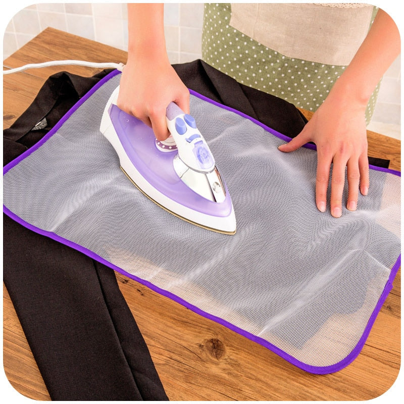 Cloth Protective Press Mesh Insulation Ironing Board Mat Cover  Against Pressing Pad Mini Iron Random Colors