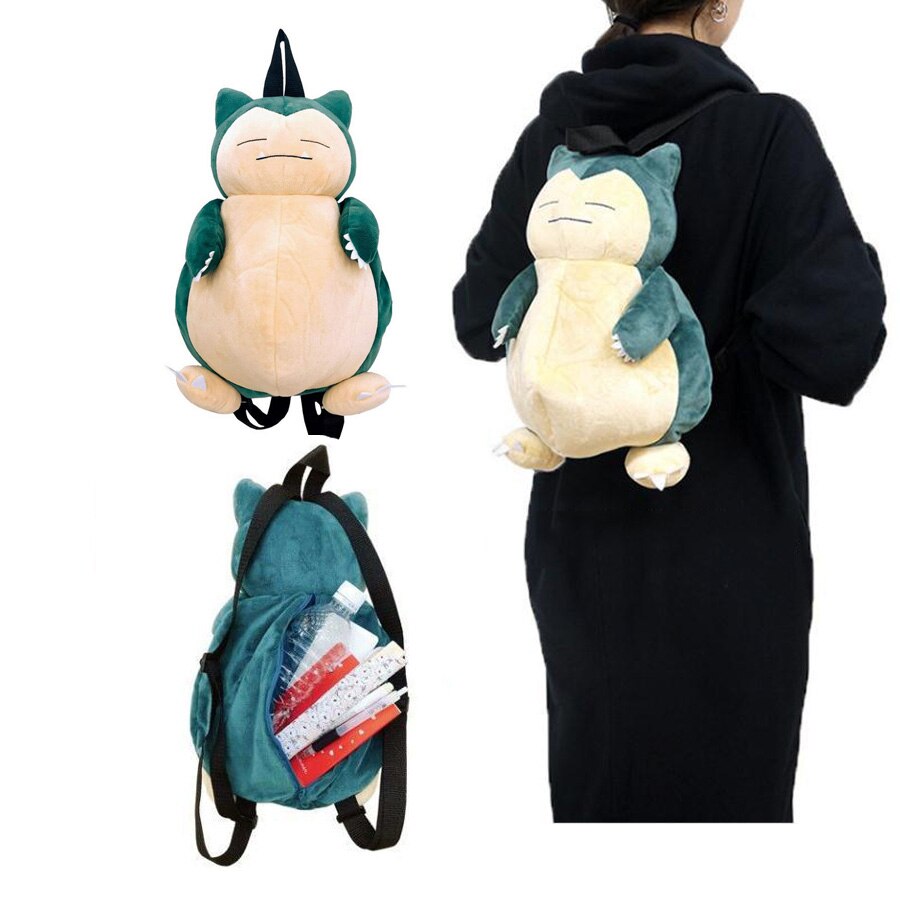 Creative Cartoon Stuffed Plush Backpack Dinosaur Shoulder Bag Alien Dog Backpack Birthday Party Gift Plush Toy Photography Props