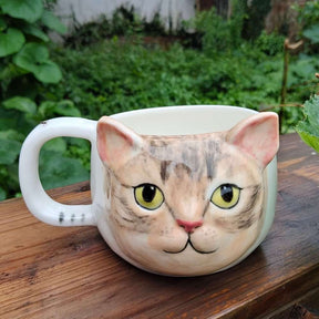 Custom Pet's Face Ceramic Mug