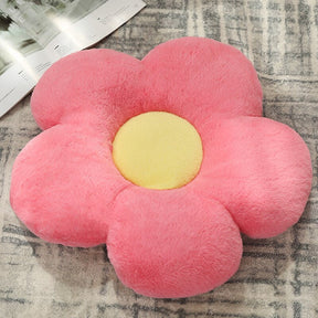 Cute Flower Plush Pillow Stuffed Soft Plant Flower Throw Pillow Cushion Home Sofa Decoration Pillow