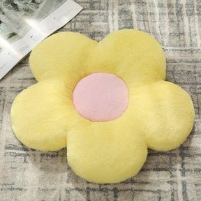 Cute Flower Plush Pillow Stuffed Soft Plant Flower Throw Pillow Cushion Home Sofa Decoration Pillow