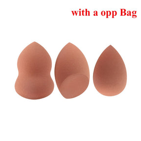 Different Sizes Makeup Sponge Dry&amp;Wet Use Cosmetic Puff Sponge maquiagem Foundation Powder Blush Beauty Tools with Storage Box