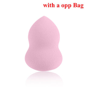 Different Sizes Makeup Sponge Dry&amp;Wet Use Cosmetic Puff Sponge maquiagem Foundation Powder Blush Beauty Tools with Storage Box