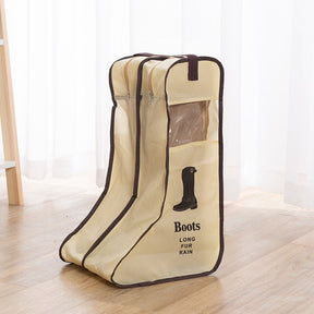 Dust-proof Rain Boots Storage Bag Portable Shoes Organizer Zipper Pouch Travel Shoes Protection Holder Bag Closet Organizer Bag