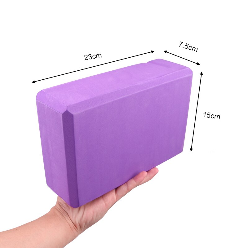 Gym Blocks Foam Brick Training Exercise Fitness Set Tool Yoga Bolster Pillow Cushion Stretching Body Shaping yoga blocks