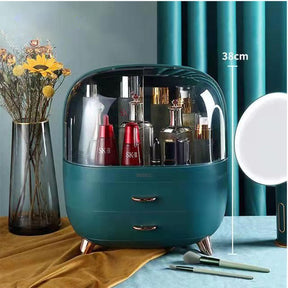 Fashion Big Capacity Cosmetic Storage Box Waterproof Dustproof Bathroom Desktop Beauty Makeup Organizer Skin Care Storage Drawer