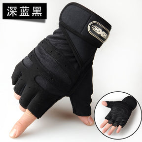 Gym Gloves Fitness Weight Lifting Gloves Body Building Training Sports Exercise Cycling Sport Workout Glove for Men Women M/L/XL