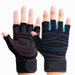 Gym Gloves Fitness Weight Lifting Gloves Body Building Training Sports Exercise Cycling Sport Workout Glove for Men Women M/L/XL