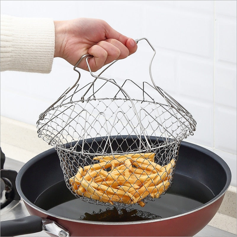 Foldable Fry Basket