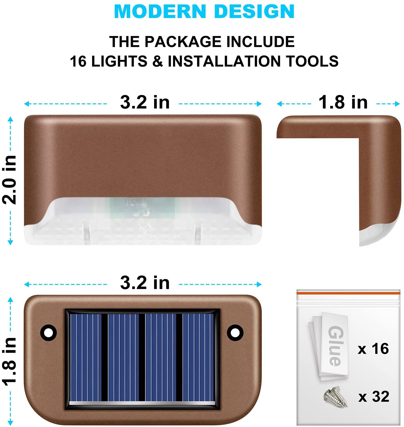 Solar Deck Lights