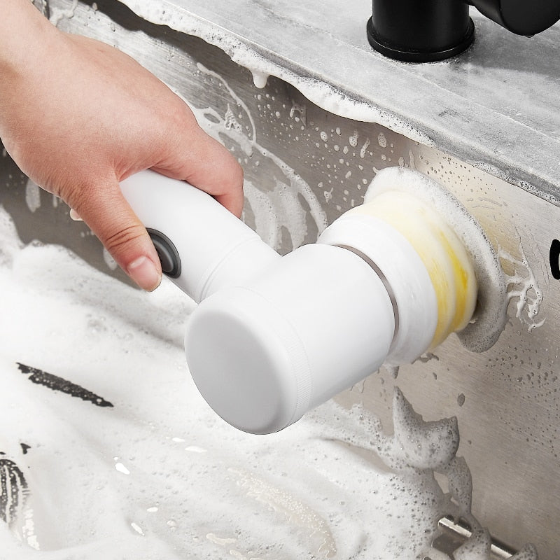 3 Brushs/Set Handheld Bathtub Brush Kitchen Bathroom Sink Cleaner