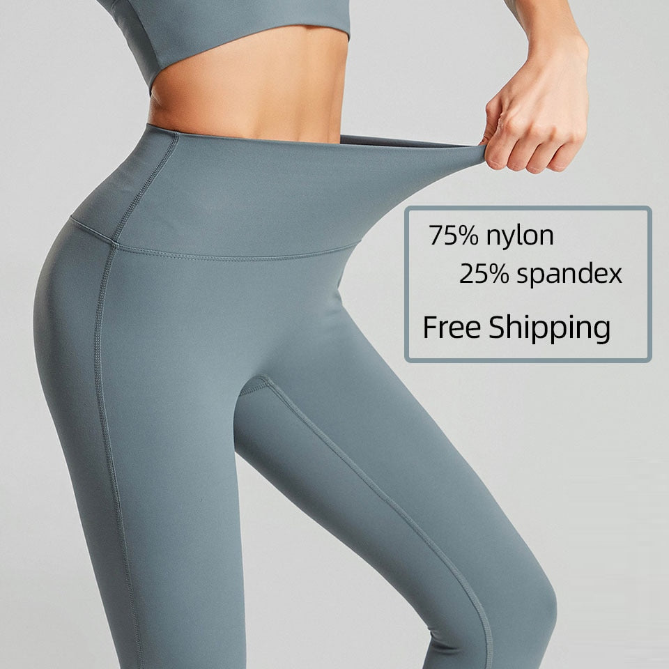 High Waist Naked feeling Leggings Push Up Sport Women Fitness Running Yoga Pants Energy Seamless Leggings Gym Girl leggings