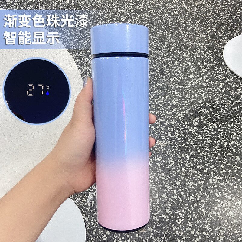 Intelligent Stainless Steel Thermos Bottle Temperature Display Water Bottle Vacuum Flasks Coffee Cup Gifts garrafa termica agua