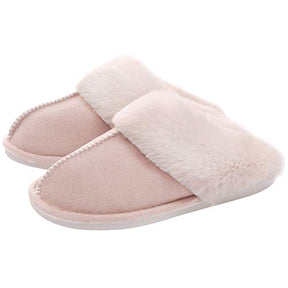 Winter New Cotton Slippers Outdoor Fashion Warm Indoor Bedroom Cotton Plush Shoes Fleece Fluffy Couple Memory