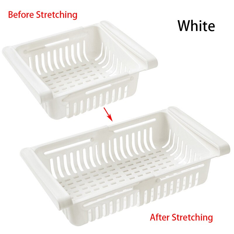 Kitchen Storage Rack Organizer Refrigerator  Basket Shelf Box Holder Food Storage Container Kitchen Accessories Fridge Organizer