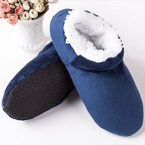 Lowest Price Online Winter house Slippers For Men Suede Plush Floor Slippers Lazy Shoes Home Slippers Big size 47 Male slippers