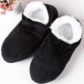 Lowest Price Online Winter house Slippers For Men Suede Plush Floor Slippers Lazy Shoes Home Slippers Big size 47 Male slippers