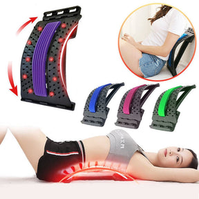 Magnetotherapy Multi-Level Adjustable Back Massager Stretcher