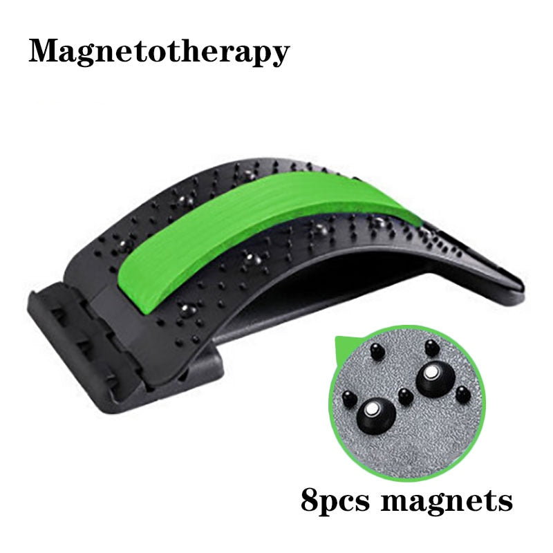 Magnetotherapy Multi-Level Adjustable Back Massager Stretcher