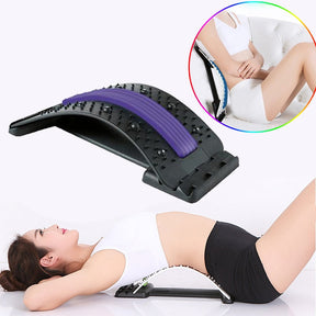 Magnetotherapy Multi-Level Adjustable Back Massager Stretcher