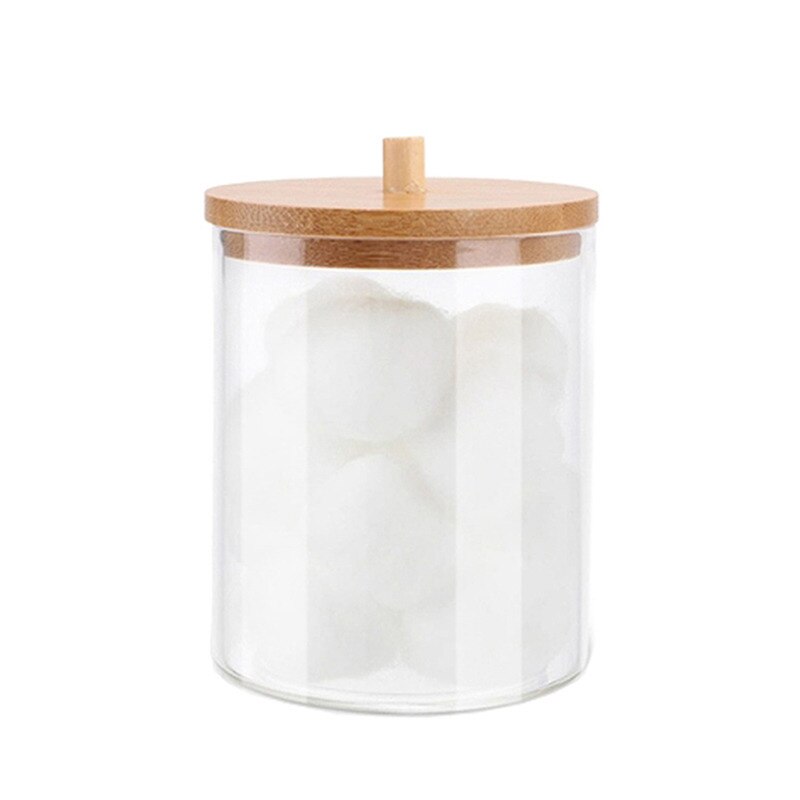 Makeup Cotton Pad Organizer Bathroom Storage Box For Cotton Swabs