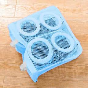 Mesh Washing Machine Shoes Bag Anti-deformation Zipper Laundry Bag Travel Shoes Clothes Storage Bags Shoes Airing Dry Tool