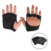 New 1 Pair Weight Lifting Training Gloves Women Men Fitness Sports Body Building Gymnastics Grips Gym Hand Palm Protector Gloves