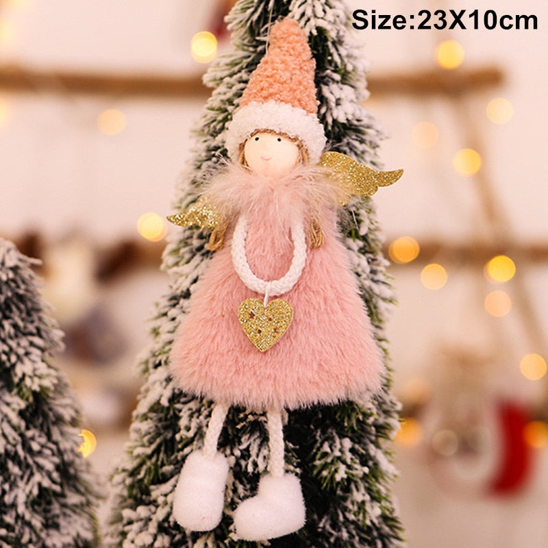 Noel Decoration 2022 Christmas Angel Pendants Christmas Tree Decorations New Year 2023 Xmas Gifts Navidad Christmas Ornaments