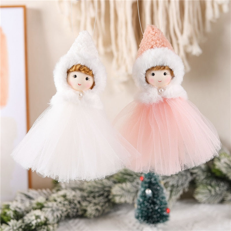 Noel Decoration 2022 Christmas Angel Pendants Christmas Tree Decorations New Year 2023 Xmas Gifts Navidad Christmas Ornaments