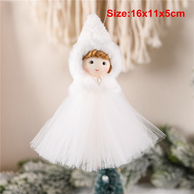 Noel Decoration 2022 Christmas Angel Pendants Christmas Tree Decorations New Year 2023 Xmas Gifts Navidad Christmas Ornaments