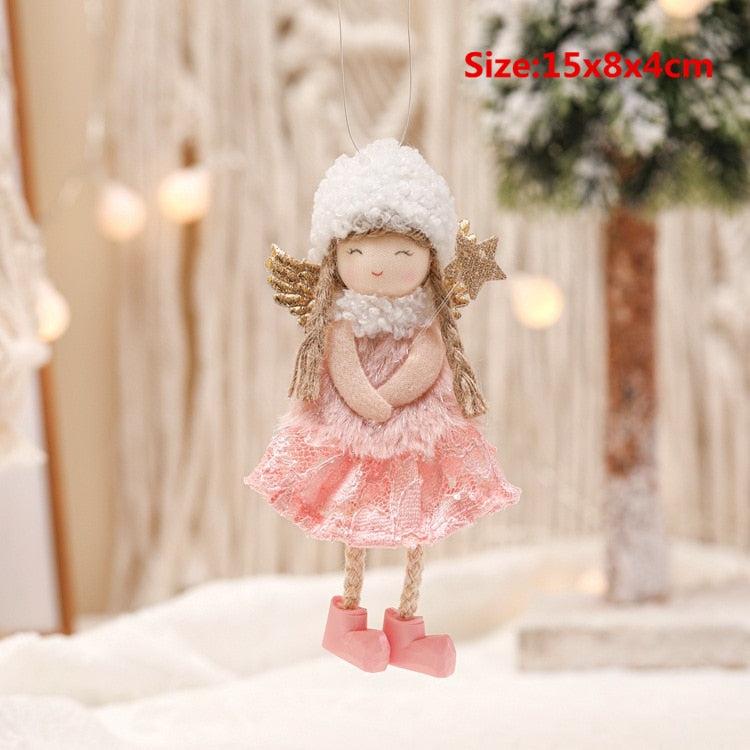 Noel Decoration 2022 Christmas Angel Pendants Christmas Tree Decorations New Year 2023 Xmas Gifts Navidad Christmas Ornaments