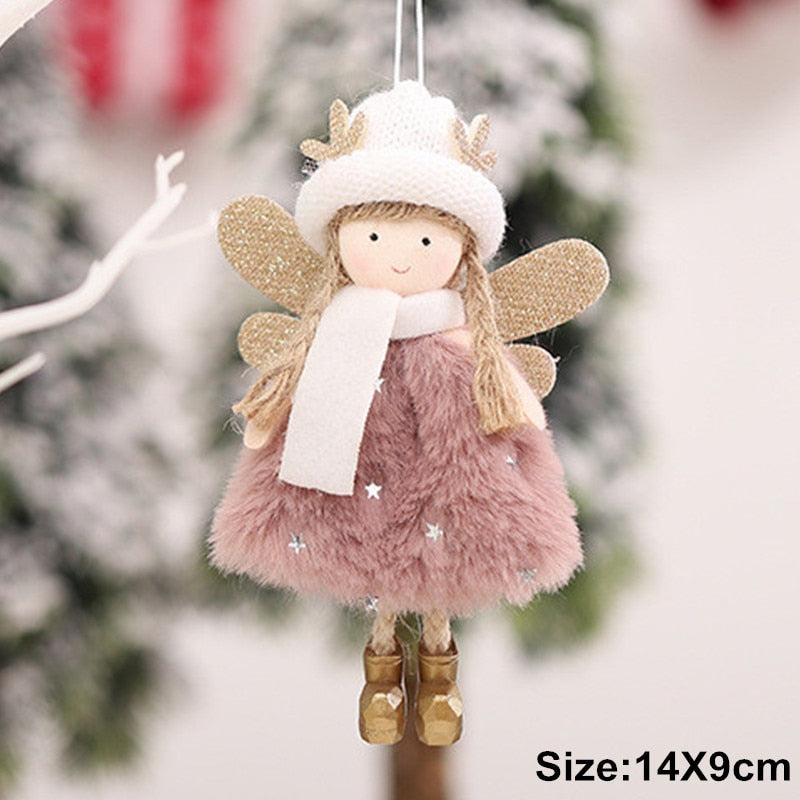 Noel Decoration 2022 Christmas Angel Pendants Christmas Tree Decorations New Year 2023 Xmas Gifts Navidad Christmas Ornaments