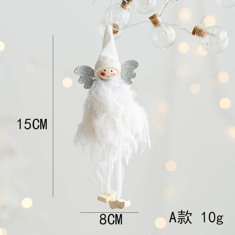 Noel Decoration 2022 Christmas Angel Pendants Christmas Tree Decorations New Year 2023 Xmas Gifts Navidad Christmas Ornaments