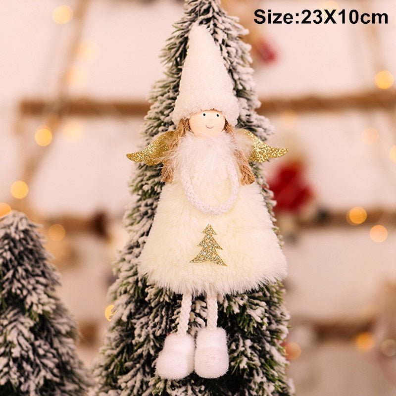 Noel Decoration 2022 Christmas Angel Pendants Christmas Tree Decorations New Year 2023 Xmas Gifts Navidad Christmas Ornaments