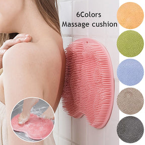 Silicone Foot Scrubber Back Brush Bathroom Massager