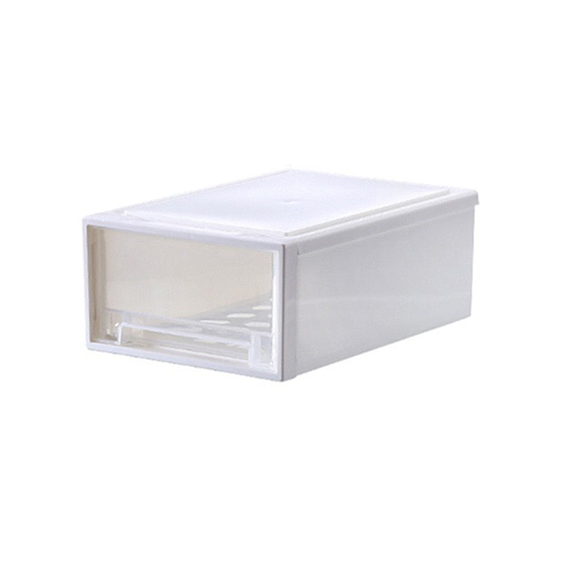 Plastic drawer type clothes storage box. transparent underwear. socks. bra. cosmetic storage. space-saving and moisture-proof