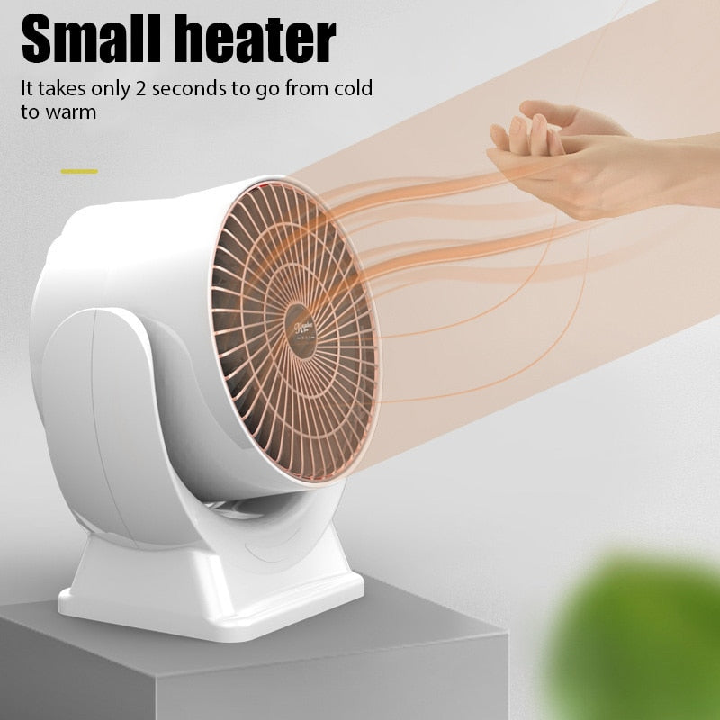 Portable Electric Heater Room Heating Stove Air Circulation Heating Fan Mini Household Office Radiator Warmer Heater For Winter