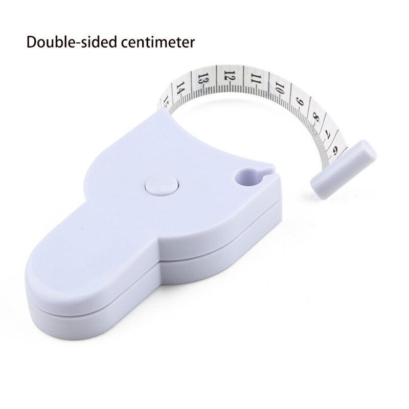 Portable Y-Shaped Automatic Telescopic Tape Measure Body Measure Tape Measuring Ruler Soft Tape Metric/Inch Double Metri