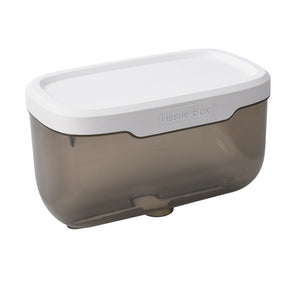 Punch-free Toilet Paper Holder Box Waterproof Storage Toilet Paper Storage Rack Paper Towel Kitchen Bathroom Storage Box